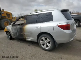2009 Toyota Highlander Limited with VIN JTEDS42A992090996, listed as a Copart auction lot 48893545 with 0 mi miles and Salvage Title. Bid and sale history available at carsss.com. Image 2.
