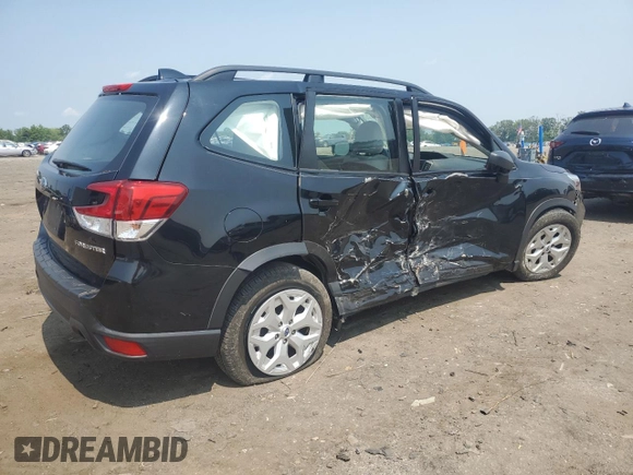 2019 Subaru Forester with VIN JF2SKACC4KH574525, listed as a Copart auction lot 60531165 with 62,729 mi miles and Salvage title. Bid and sale history available at DreamBid. Image 3.