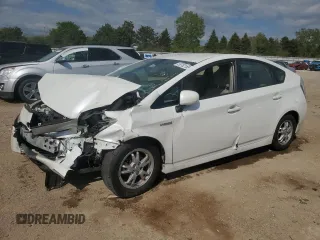 2010 Toyota Prius II z VIN JTDKN3DU2A5112747, wystawiony jako Copart lot #55762165 z przebiegiem 216 774 mil mil oraz Szkoda całkowita • Salvage title. Historia ofert i sprzedaży dostępna na DreamBid. Obrazek 1.