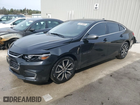 2016 Chevrolet Malibu LT with VIN 1G1ZF5SX1GF339752, listed as a Copart auction lot 51614805 with 174,865 mi miles and Clean Title. Bid and sale history available at DreamBid. Image 1.