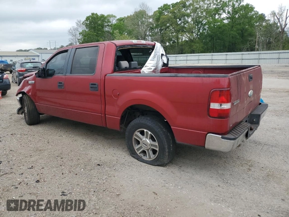 2008 Ford F-150 XL with VIN 1FTRW12W68KC50324, listed as a Copart auction lot 51295895 with 341,067 mi miles and Salvage Title. Bid and sale history available at carsss.com. Image 2.