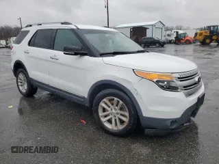 2014 Ford Explorer XLT with VIN 1FM5K8D89EGA25634, listed as a Copart auction lot 50459975 with 125,949 mi miles and Salvage Title. Bid and sale history available at DreamBid. Image 4.