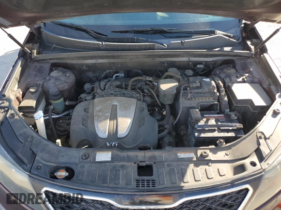 2012 Kia Sorento SX with VIN 5XYKW4A26CG229179, listed as a Copart auction lot 46471675 with 191,901 mi miles and Salvage Title. Bid and sale history available at carsss.com. Image 12.