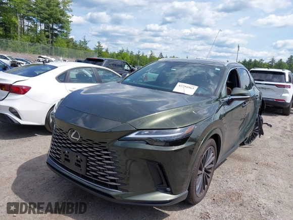 2025 Lexus RX 350 z VIN 2T2BAMCA7SC098174, wystawiony jako IAAI lot #42294965 z przebiegiem 3 845 mil mil oraz . Historia ofert i sprzedaży dostępna na DreamBid. Obrazek 17.