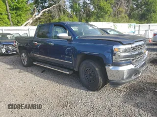 2017 Chevrolet Silverado 1500 LTZ with VIN 3GCPCSEC1HG476642, listed as a Copart auction lot 49631125 with 147,916 mi miles and Salvage Title. Bid and sale history available at DreamBid. Image 4.
