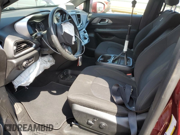 2020 Chrysler Pacifica Touring with VIN 2C4RC1FG2LR235891, listed as a Copart auction lot 54235655 with 75,343 mi miles and Salvage Title. Bid and sale history available at DreamBid. Image 7.