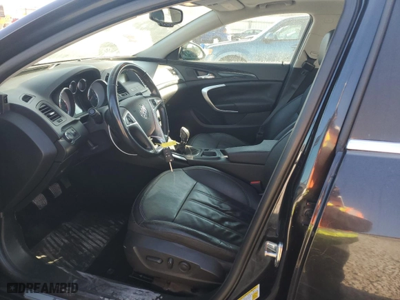 2011 Buick Regal CXL Turbo TO2 with VIN W04GW5EV9B1115380, listed as a Copart auction lot 87330484 with 97,625 mi miles and Salvage Title. Bid and sale history available at carsss.com. Image 7.