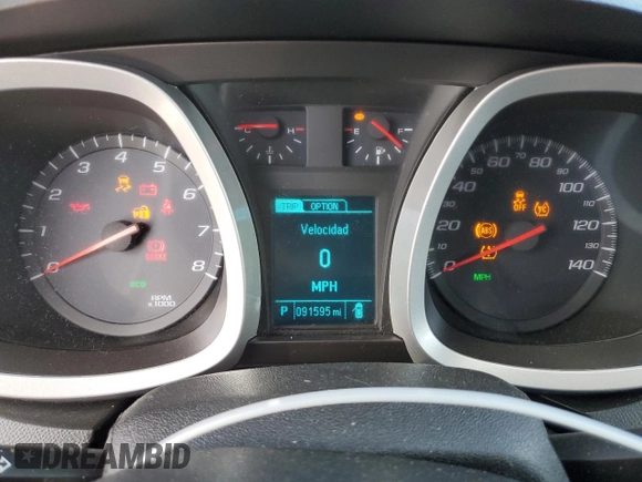2016 Chevrolet Equinox LT z VIN 2GNALCEK8G1156252, wystawiony jako Copart lot #76864894 z przebiegiem 91 595 mil mil oraz Szkoda całkowita • Salvage title. Historia ofert i sprzedaży dostępna na DreamBid. Obrazek 9.