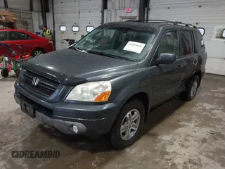 2005 Honda Pilot EX-L z VIN 2HKYF18715H564632, wystawiony jako IAAI lot #41685668 z przebiegiem 253 495 mil mil oraz . Historia ofert i sprzedaży dostępna na DreamBid. Obrazek 2.