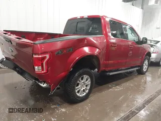 2015 Ford F-150 XLT with VIN 1FTEW1EG3FKE16315, listed as a IAAI auction lot 41951812 with 198,679 mi miles. Bid and sale history available at carsss.com. Image 4.
