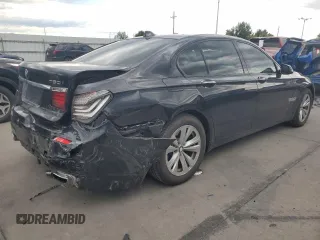 2014 BMW 7 Series 750i xDrive with VIN WBAYB6C56ED224880, listed as a Copart auction lot 72554084 with 115,146 mi miles and Salvage Title. Bid and sale history available at carsss.com. Image 3.