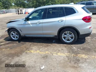 2020 BMW X3 sDrive30i with VIN 5UXTY3C05L9C73732, listed as a IAAI auction lot 40252791 with 77,176 mi miles. Bid and sale history available at carsss.com. Image 14.
