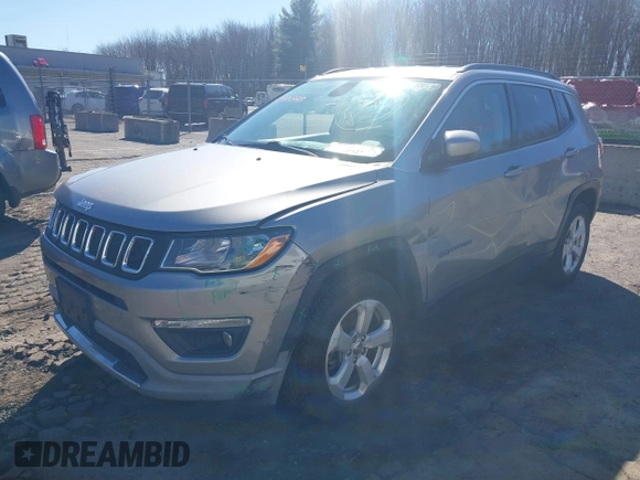 2019 Jeep Compass Altitude z VIN 3C4NJDBB4KT786870, wystawiony jako IAAI lot #41740323 z przebiegiem 165 092 mil mil oraz . Historia ofert i sprzedaży dostępna na DreamBid. Obrazek 18.