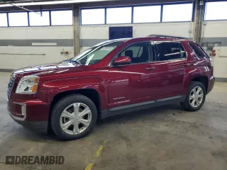 2017 GMC Terrain SLE with VIN 2GKALNEK7H6232511, listed as a Copart auction lot 46749775 with 58,048 mi miles and Clean Title. Bid and sale history available at carsss.com. Image 1.