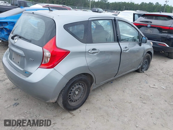 2014 Nissan Note S with VIN 3N1CE2CP1EL362936, listed as a IAAI auction lot 42187201 with 223,981 mi miles and . Bid and sale history available at DreamBid. Image 4.
