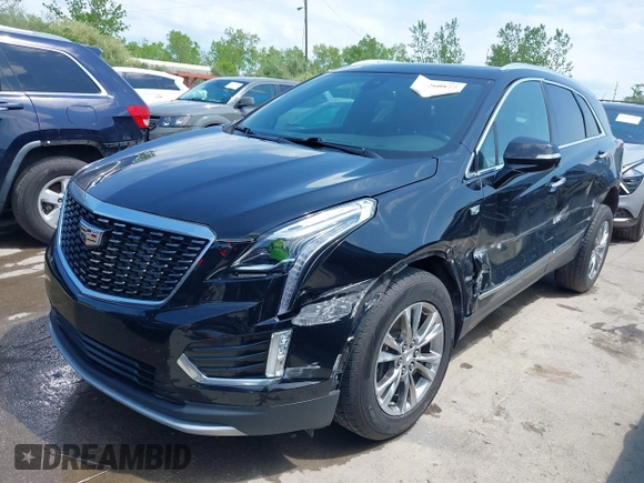 2020 Cadillac XT5 Premium Luxury FWD with VIN 1GYKNCRS3LZ135175, listed as a IAAI auction lot 42260877 with 91,382 mi miles and . Bid and sale history available at DreamBid. Image 2.