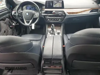 2018 BMW 5 Series 530i xDrive with VIN WBAJA7C5XJG908060, listed as a Copart auction lot 51573415 with 78,918 mi miles and Salvage title. Bid and sale history available at DreamBid. Image 8.