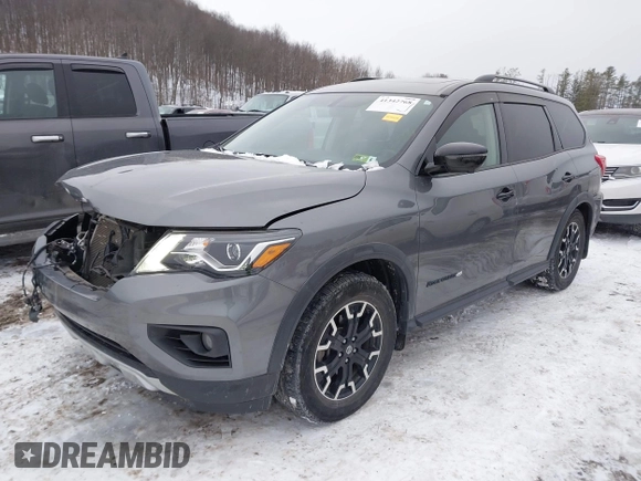 2019 Nissan Pathfinder S z VIN 5N1DR2MM0KC629304, wystawiony jako IAAI lot #41342768 z przebiegiem 48 529 mil mil oraz . Historia ofert i sprzedaży dostępna na DreamBid. Obrazek 19.