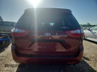 2015 Toyota Sienna L with VIN 5TDZK3DC6FS609767, listed as a Copart auction lot 61188585 with 136,286 mi miles and Salvage title. Bid and sale history available at DreamBid. Image 6.