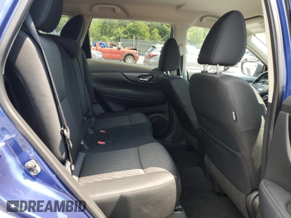 2017 Nissan Rogue SV with VIN KNMAT2MV9HP561152, listed as a Copart auction lot 63405565 with 62,593 mi miles and Salvage title. Bid and sale history available at DreamBid. Image 11.