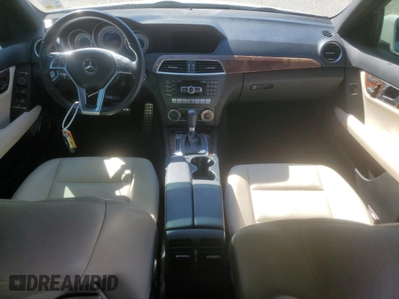 2013 Mercedes-Benz C 350 Sport with VIN WDDGF5HB2DA819212, listed as a Copart auction lot 52918595 with 108,555 mi miles and Salvage Title. Bid and sale history available at DreamBid. Image 8.