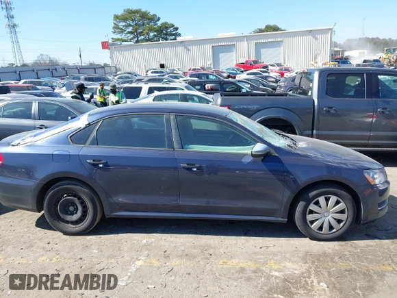 2012 Volkswagen Passat S with VIN 1VWAP7A39CC100079, listed as a IAAI auction lot 41653045 with 268,353 mi miles and . Bid and sale history available at DreamBid. Image 13.