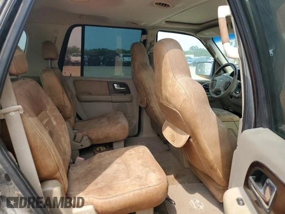 2006 Ford Expedition Eddie Bauer with VIN 1FMFU18556LA24401, listed as a Copart auction lot 49926385 with 285,531 mi miles and Clean Title. Bid and sale history available at carsss.com. Image 10.