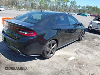 2015 Dodge Dart GT with VIN 1C3CDFEB2FD205663, listed as a IAAI auction lot 41795614 with 108,714 mi miles. Bid and sale history available at carsss.com. Image 4.