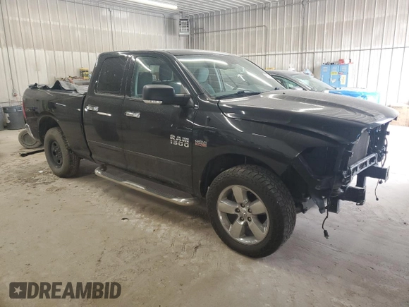 2018 Ram 1500 Big Horn z VIN 1C6RR7GT1JS348540, wystawiony jako Copart lot #45949555 z przebiegiem 88 987 mil mil oraz Szkoda całkowita • Salvage title. Historia ofert i sprzedaży dostępna na DreamBid. Obrazek 4.