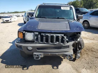 2007 Hummer H3 SUV with VIN 5GTDN13E278152219, listed as a Copart auction lot 76464864 with 205,112 mi miles and Salvage Title. Bid and sale history available at DreamBid. Image 5.