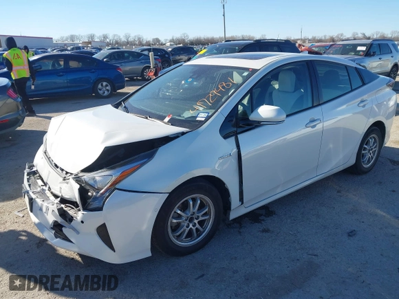 2017 Toyota Prius Two z VIN JTDKARFU9H3043444, wystawiony jako IAAI lot #41729481 z przebiegiem 148 706 mil mil oraz . Historia ofert i sprzedaży dostępna na DreamBid. Obrazek 17.