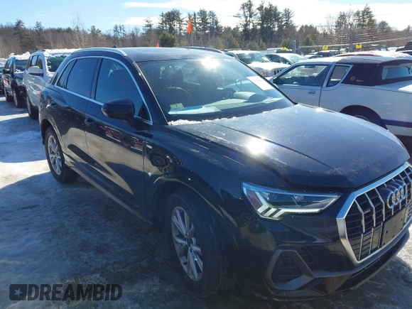 2023 Audi Q3 S line Premium with VIN WA1DECF34P1143148, listed as a IAAI auction lot 41566031 with 10,708 mi miles and . Bid and sale history available at DreamBid. Image 13.