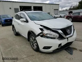 2017 Nissan Murano SL with VIN 5N1AZ2MGXHN107452, listed as a Copart auction lot 87173484 with 54,751 mi miles and Salvage Title. Bid and sale history available at carsss.com. Image 11.