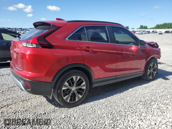 2022 Mitsubishi Eclipse Cross SE with VIN JA4ASWAA4NZ049837, listed as a Copart auction lot 58175705 with 35,459 mi miles and Salvage title. Bid and sale history available at DreamBid. Image 3.