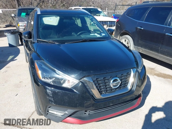 2019 Nissan Kicks S with VIN 3N1CP5CU3KL535479, listed as a IAAI auction lot 41302465 with 97,148 mi miles. Bid and sale history available at carsss.com. Image 6.