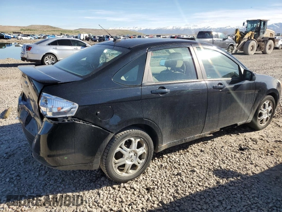 2009 Ford Focus SES with VIN 1FAHP36N39W219084, listed as a Copart auction lot 50390915 with 0 mi miles and Salvage Title. Bid and sale history available at carsss.com. Image 3.