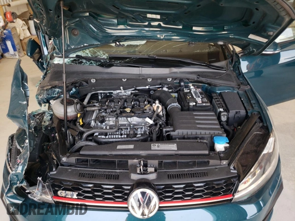 2018 Volkswagen Golf GTI S with VIN 3VW547AU4JM292378, listed as a Copart auction lot 60270354 with 109,612 mi miles and Salvage Title. Bid and sale history available at carsss.com. Image 12.