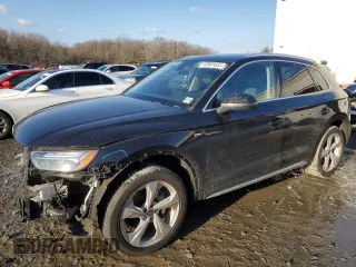 2022 Audi Q5 S line Premium Plus with VIN WA1EAAFY3N2106129, listed as a Copart auction lot 42691635 with 49,885 mi miles and Salvage Title. Bid and sale history available at carsss.com. Image 1.