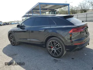 2023 Audi Q8 Prestige z VIN WA1FVBF13PD024555, wystawiony jako Copart lot #53572195 z przebiegiem 10 498 mil mil oraz Szkoda całkowita • Salvage title. Historia ofert i sprzedaży dostępna na DreamBid. Obrazek 2.