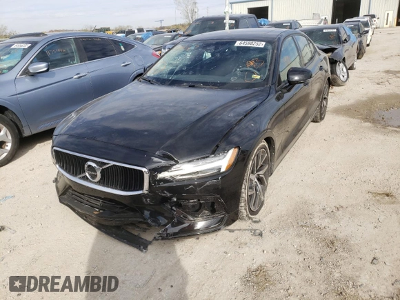 2020 Volvo S60 Momentum with VIN 7JR102FK6LG064517, listed as a Copart auction lot 64598252 with 14,219 mi miles. Bid and sale history available at carsss.com. Image 2.