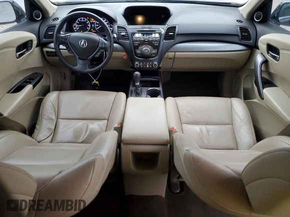 2015 Acura RDX Tech Pkg with VIN 5J8TB3H55FL003879, listed as a Copart auction lot 44137335 with 116,016 mi miles and Clean Title. Bid and sale history available at carsss.com. Image 8.