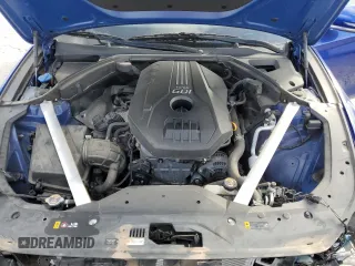 2020 Genesis G70 2.0T Sport with VIN KMTG24LA1LU063322, listed as a Copart auction lot 78487314 with 14,284 mi miles and Salvage Title. Bid and sale history available at carsss.com. Image 11.