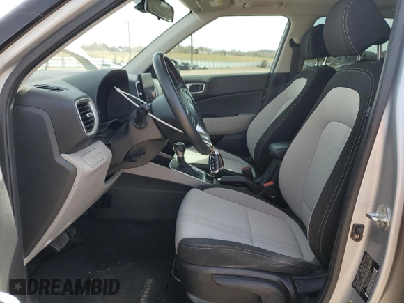 2021 Hyundai Venue SEL with VIN KMHRC8A32MU118762, listed as a Copart auction lot 50267805 with 59,200 mi miles and Clean Title. Bid and sale history available at DreamBid. Image 7.