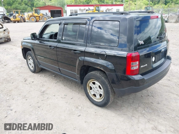 2013 Jeep Patriot Sport with VIN 1C4NJRBB6DD123791, listed as a IAAI auction lot 42202821 with 123,809 mi miles and . Bid and sale history available at DreamBid. Image 3.