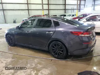 2019 Kia Optima LX with VIN 5XXGT4L3XKG324917, listed as a Copart auction lot 46476185 with 139,357 mi miles and Non Repairable. Bid and sale history available at carsss.com. Image 2.