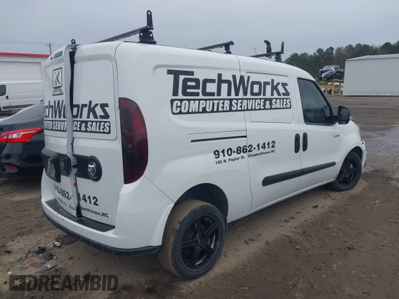 2022 Ram ProMaster City Cargo Tradesman с VIN ZFBHRFAB1N6X05084, выставлен на аукционе IAAI как лот 40831394 с пробегом 30 897 миль миль и . История ставок и продаж доступна на DreamBid. Изображение 4.