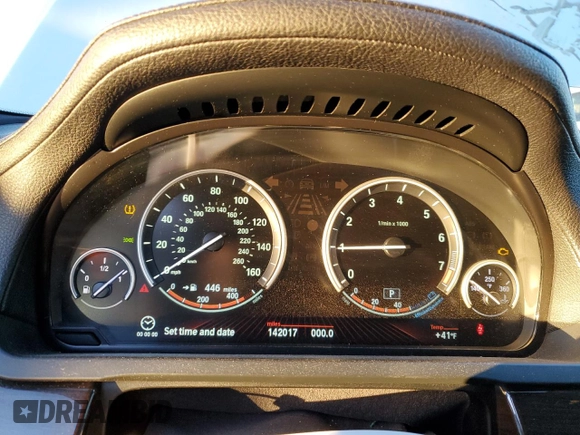 2012 BMW 7 Series 740Li with VIN WBAKB4C50CC576043, listed as a Copart auction lot 42060065 with 142,017 mi miles and Salvage Title. Bid and sale history available at carsss.com. Image 9.