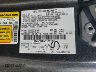 2017 Ford Mustang EcoBoost with VIN 1FA6P8TH6H5251051, listed as a Copart auction lot 46813545 with 113,926 mi miles and Salvage Title. Bid and sale history available at carsss.com. Image 12.