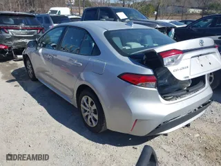 2021 Toyota Corolla LE with VIN 5YFEPMAE5MP254186, listed as a IAAI auction lot 41649717 with 107,715 mi miles. Bid and sale history available at carsss.com. Image 3.