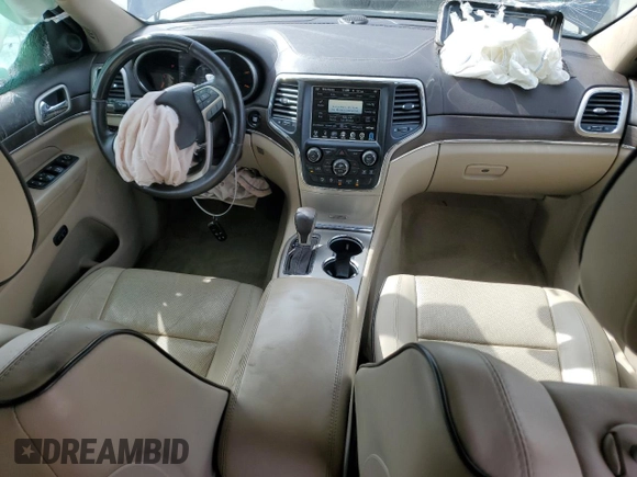 2017 Jeep Grand Cherokee Overland with VIN 1C4RJFCG6HC602413, listed as a Copart auction lot 49641325 with 157,558 mi miles and Salvage Title. Bid and sale history available at carsss.com. Image 8.